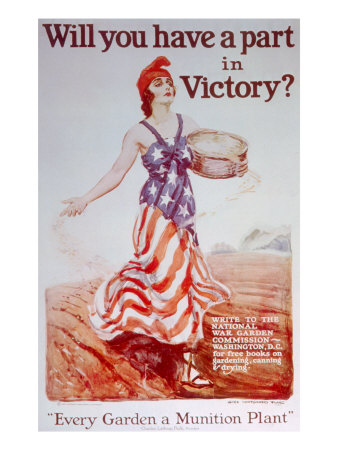 World War I American Homefront Poster by James Montgomery Flagg, 1918