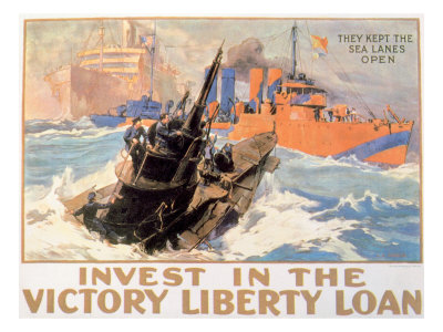 World War I, American War Bonds Poster, 1917