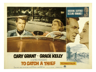 To Catch a Thief, Cary Grant, Grace Kelly, 1955