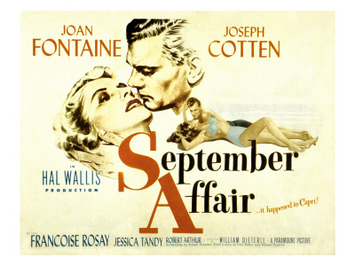 September Affair, Joan Fontaine, Joseph Cotten, 1951