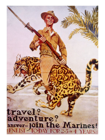 World War I American Recruiting Poster by James Montgomery Flagg, 1918