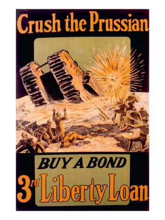 World War I, American War Bond Poster, 1918