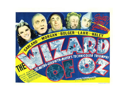 Wizard of Oz, Judy Garland, Frank Morgan, Ray Bolger, Bert Lahr, Jack Haley, 1939