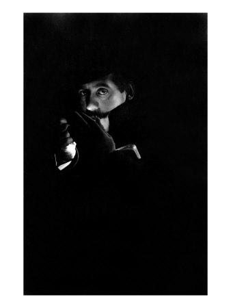 Giacomo Puccini Italian Opera Composer Lighting a Cigarette, 1907