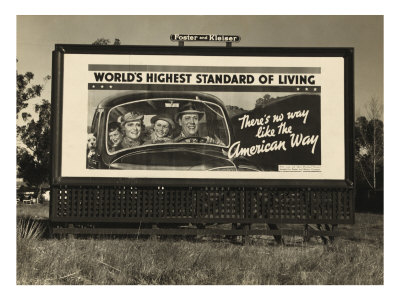 Buy National Association of Manufacturers Billboard Campaigns Against New Deal Policies, 1937 at AllPosters.com