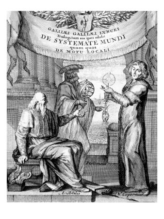 Frontispiece of Galileo