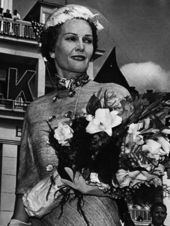 1959 US Presidency, Second Lady Patricia Nixon in Moscow, Soviet Union, July, 1959