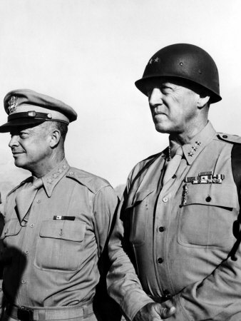 General Dwight Eisenhower, General George Patton, 1940