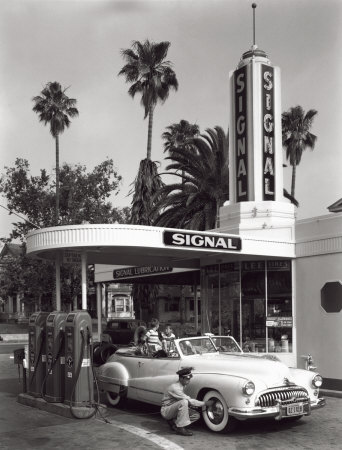 Gas Station, c.1950