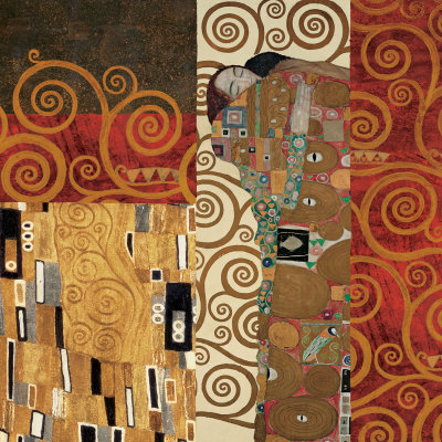 Deco Collage Detail (from Fulfillment, Stoclet Frieze)