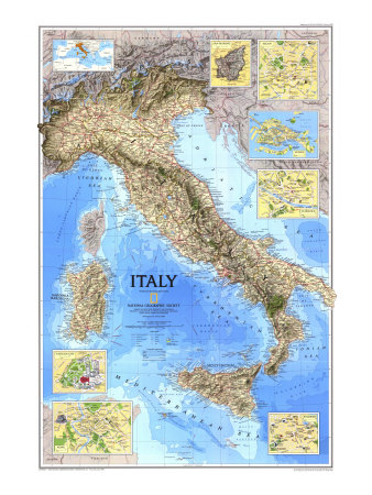 Italy Map 1995