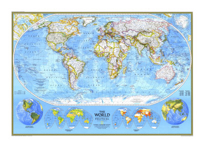 World Political Map 1994