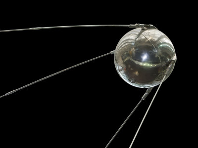 Buy Sputnik, the first satellite placed in orbit around the Earth at AllPosters.com