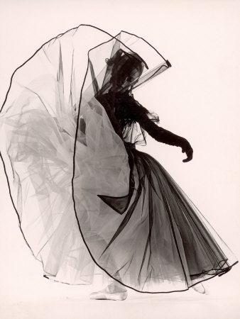 Dancer Tanaquil Leclercq Performing "La Valse" at Gjon Mili