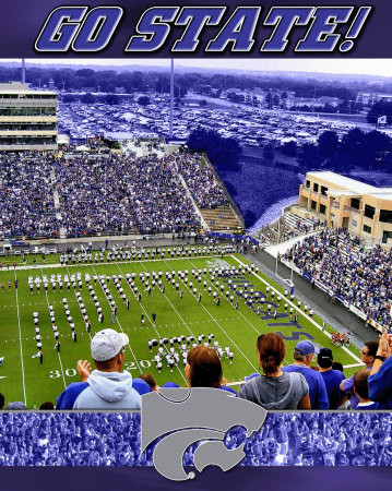 Kansas State University-Stadium Shot