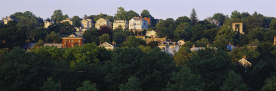 Building on a Hill, College Hill, Providence, Providence County, Rhode Island, USA