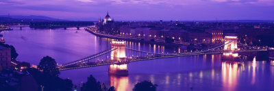 Hungary, Budapest, Chain Bridge