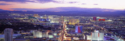 Dusk Las Vegas Nv, USA