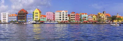 Buildings at the Waterfront, Willemstad, Curacao, Netherlands Antilles