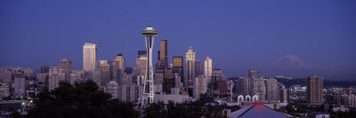 Skyscrapers in a City, Seattle, Washington State, USA