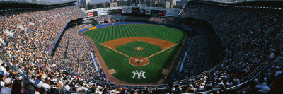 High Angle View of a Baseball Stadium, Yankee Stadium, New York City, New York State, USA Poster