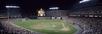 Baseball Game Camden Yards Baltimore, MD Poster