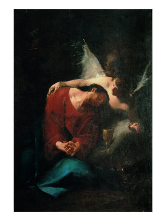 Christ Comforted by an Angel
