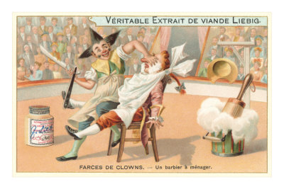 Clown Act at the Barber Shop