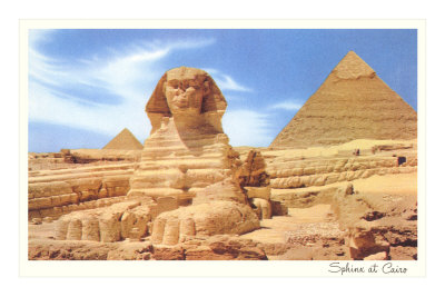 Sphinx and Pyramid, Egypt