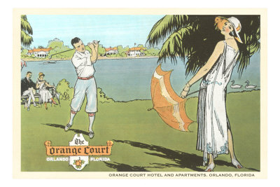 Golfing in Orlando, Florida