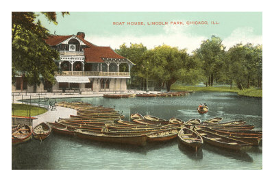 Boat House, Lincoln Park, Chicago, Illinois