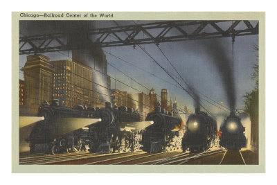 Locomotives, Chicago, Illinois