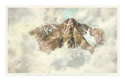 Aerial View of Mount of Holy Cross, Colorado