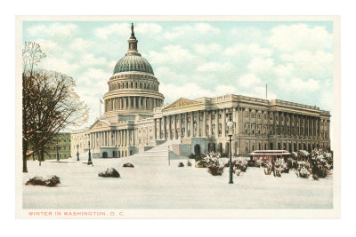 Capitol in Winter, Washington D.C.