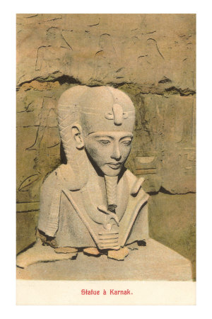 Pharaoh Bust, Karnak, Egypt