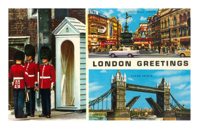 London Greetings, Views, London, England
