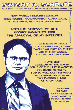 The Office - Corporate Ladder Posters