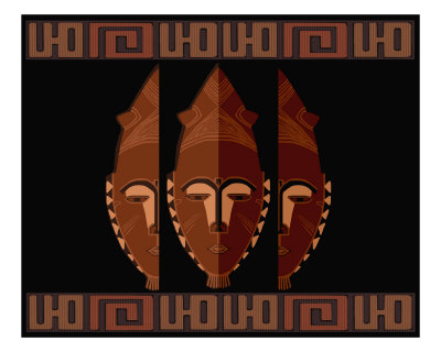 African Mask Art 1