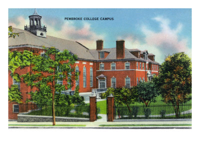 Providence, Rhode Island - General View of Pembroke College Campus, c.1944
