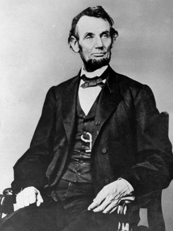 Seated Portrait of President Abraham Lincoln
