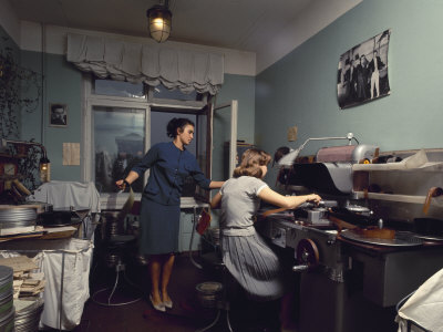 Film Editors at Mosfilm Studio