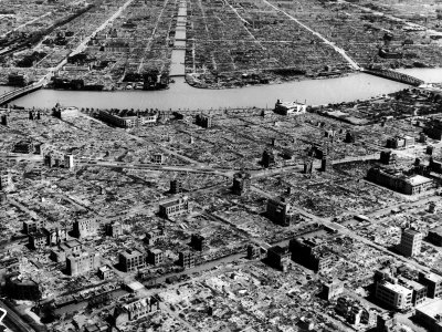 Ruins of Hiroshima after the Atomic Bomb Blast