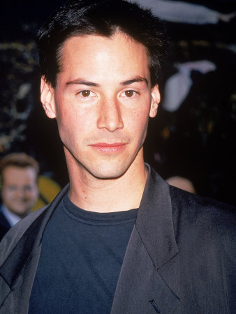 Actor Keanu Reeves at Film Premiere of His "Speed"