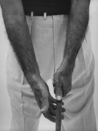 Buy Ben Hogan, Close Up of Hands Grasping Club at AllPosters.com
