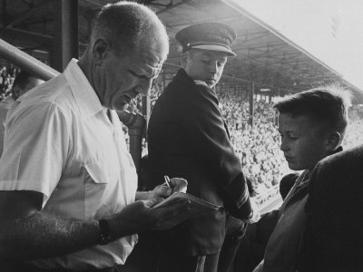 Bill Veeck During the 1959 World Series Poster