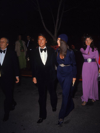 Producer Robert Evans with Wife, Actress Ali Macgraw, at Academy Awards