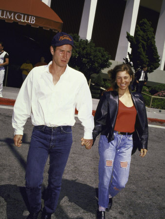 Tennis Pro John Mcenroe and Wife, Tatum O