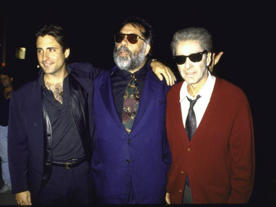 Actor Andy Garcia, Director Francis Ford Coppola and Actor Al Pacino at Premiere of "Godfather 3"