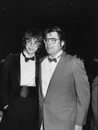 Author Stephen King with Son, Joseph, Attending Party Following Tyson-Spinks Fight