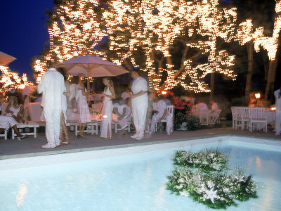 Annual White Party at Home of Rap Artist Sean "Puffy" Combs